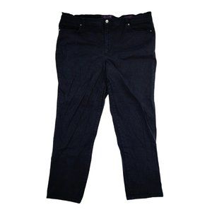 Gloria Vanderbilt Jeans Women's 18 38 Black Amanda